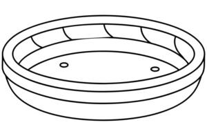 A circular Installation Diagram for a Small Structure vector