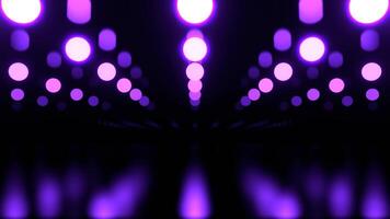 Purple Pulsating Disco Light Background VJ Loop in 4K video