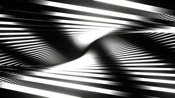 White Abstract Moving Lines Background VJ Loop in 4K video