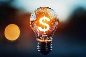 How to make money with a light bulb photo