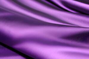Elegant Purple Satin Drape A Luxurious Texture photo