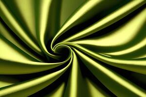 Abstract Green Silk Swirl Luxurious Texture and Elegant Design photo