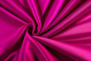 Swirling Fuchsia Fabric A Textured Symphony of Magenta and Pink photo