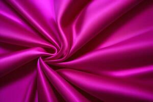Swirling Magenta Silk A Luxurious Textural Abstract photo