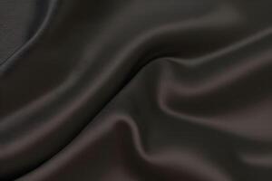 Elegant Dark Draped Fabric Texture photo