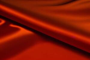 Abstract Orange Silk Fabric Texture A Study in Smoothness and Warmth photo