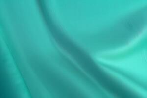 Abstract Teal Drape A Study in Smooth Curves and Subtle Light photo