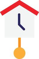 Cuckoo Clock Time Date vector