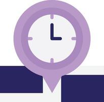 Placeholder Time Location Pin vector