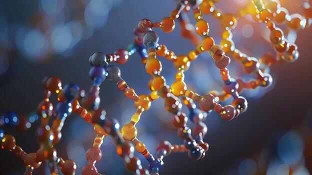 Dna strand, 3d rendering, abstract concept, abstract concept, abstract concept, abstract concept photo