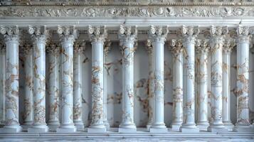 The columns of the united states supreme court building photo