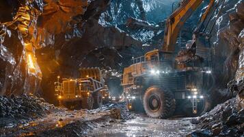 Beneath the Earths Surface A Dynamic Underground Odyssey of Miners Journey photo