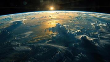 The grandeur of planet Earth captured in a cosmic spectacle photo