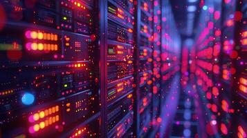 A Detailed Look at the Crucial Operations of a High-Tech Data Hub photo