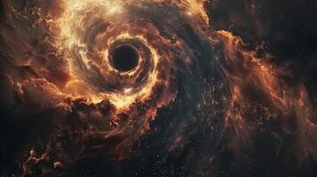 The Majestic Energy of Outer Space Captured in a Stunning Celestial Vortex photo
