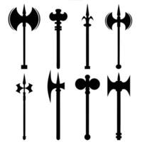 Fantasy Weapons Collection in vector