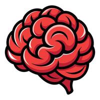 Brain Function Graphic Design vector