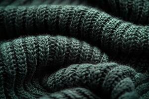 A close up of a knitted sweater photo