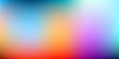 luminous and beautiful modern wide colorful gradient abstract background with smooth texture vector