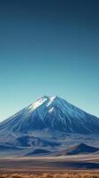 A mountain in the distance photo