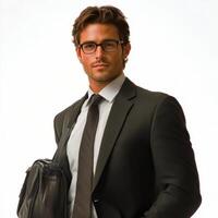 A man in a suit photo