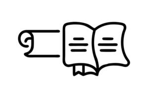 A visual timeline illustrating the evolution of books from ancient scrolls to printed books, highlighting their significance on World Book and Copyright Day vector