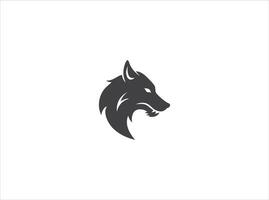 wolf set design vector