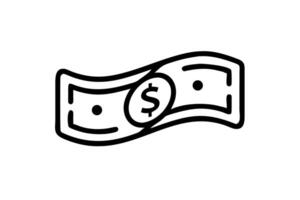 Cash Flow Concept Money flowing through a tunnel representing the continuous movement and cycle of finances in business and personal growth vector