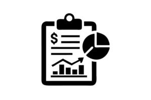 Cash Flow Summary Business growth and financial health illustrated through charts, graphs, and dollar symbols in a financial report vector