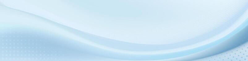 Abstract soft blue flowing background. vector