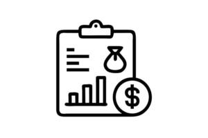 Cash Flow insights depicted in a vibrant and modern illustration with charts and graphs showcasing financial success and data vector