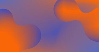 Orange Purple Gradient Abstract background with dynamic effect illustration for advertising and presentation. vector