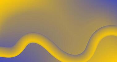 Yellow Blue Abstract background with dynamic Gradient Colors illustration graphic design. vector