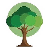 Circular Cutout in Canopy Generate Design vector