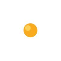 Modern single dot center daisy showcasing its minimalist design in illustration vector