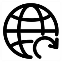 Refresh Global and update in black color vector