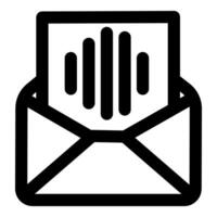 Message text icon in black color vector