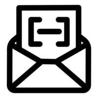 Message and chat concept in black color vector