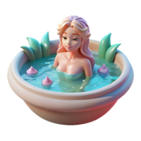 wonderful modern A Nymph Bathing in a Crystal Clear exclusive png