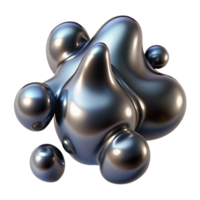 extraordinary rustic A Cascade of Liquid Mercury Morphing exclusive png
