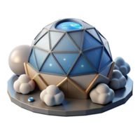 wonderful minimalist A Floating Geodesic Dome Home high resolution png