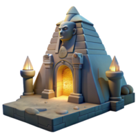 beautiful rustic A Majestic Sphinx Guarding a Hidden authentic png
