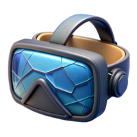 impressive traditional A Virtual Reality Headset with a high quality png