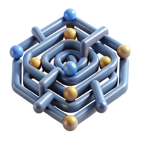vibrant creative A Network of Interconnected Lines 4K png