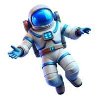 extraordinary creative A Lone Astronaut Clad in a Sleek White exclusive png