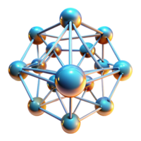 vibrant creative A Network of Interconnected Glowing authentic png