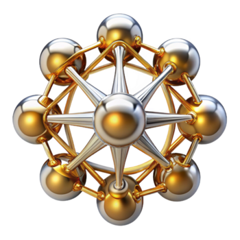 elegante clásico un red de derivación fractal patrones auténtico png