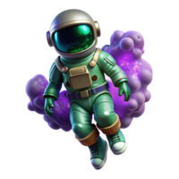 stunning abstract A Lone Astronaut Clad in a authentic png