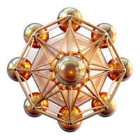 impressive modern A Network of Interconnected Crystalline professional png