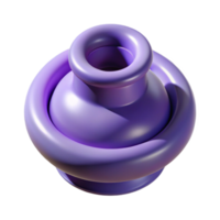 nostalgic immaculate Isolated cutout, professional render of a single, ultra-detailed, photorealistic D printer nozzle extruding filament, hyper-specific, with Transparent Background expertly shot png